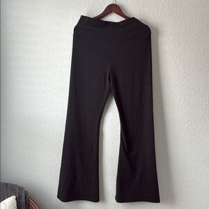 Aerie Black Flared Leggings